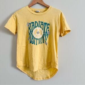 Wild Fox Radiate Positivity Tee Shirt Size Small